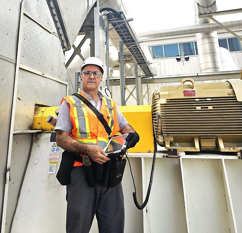 Vibration analysis before balancing